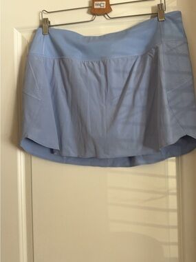 Athleta Light Blue Circle Skirt